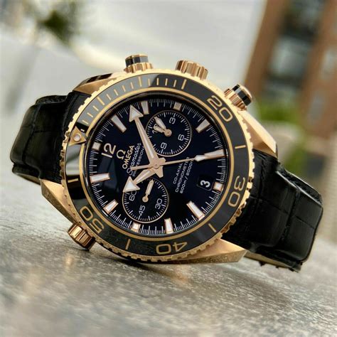 omega seamaster planet ocean chronograph rose gold|omega seamaster planet ocean models.